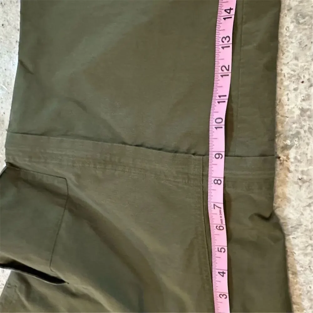 Columbia Men's Convertible Cargo Hiking Pants Green Size L 29-30" Inseam‎ - Picture 11 of 12
